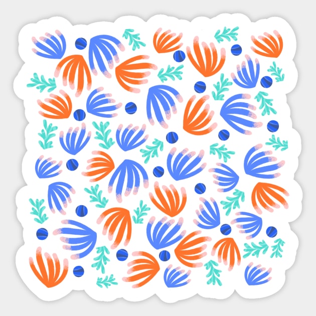 Corals Sticker by Valeria Frustaci 